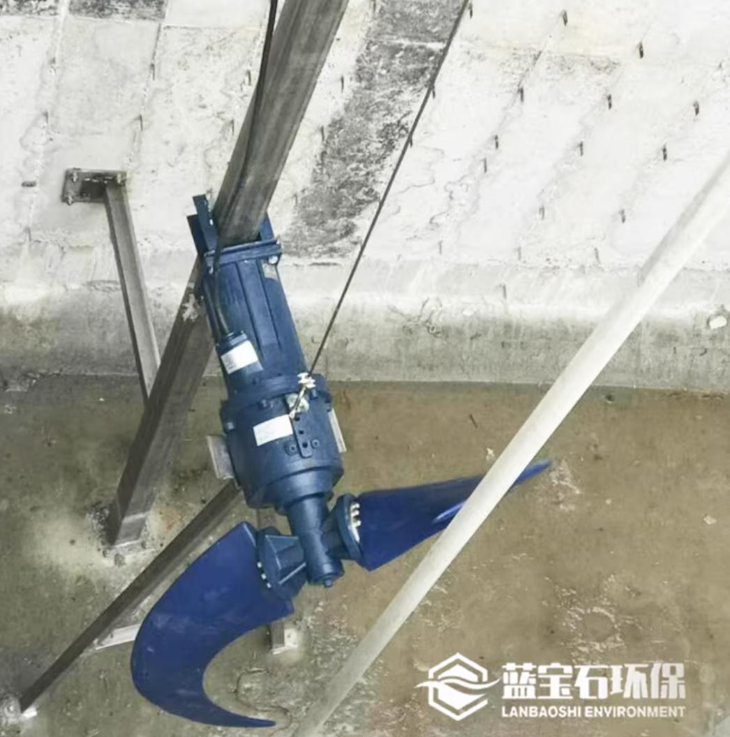攜手安徽客戶，南京藍(lán)寶石潛水推流器助力污水處理項(xiàng)目高效運(yùn)行